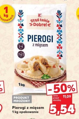 Pierogi z mi臋sem K-classic promocja w Kaufland
