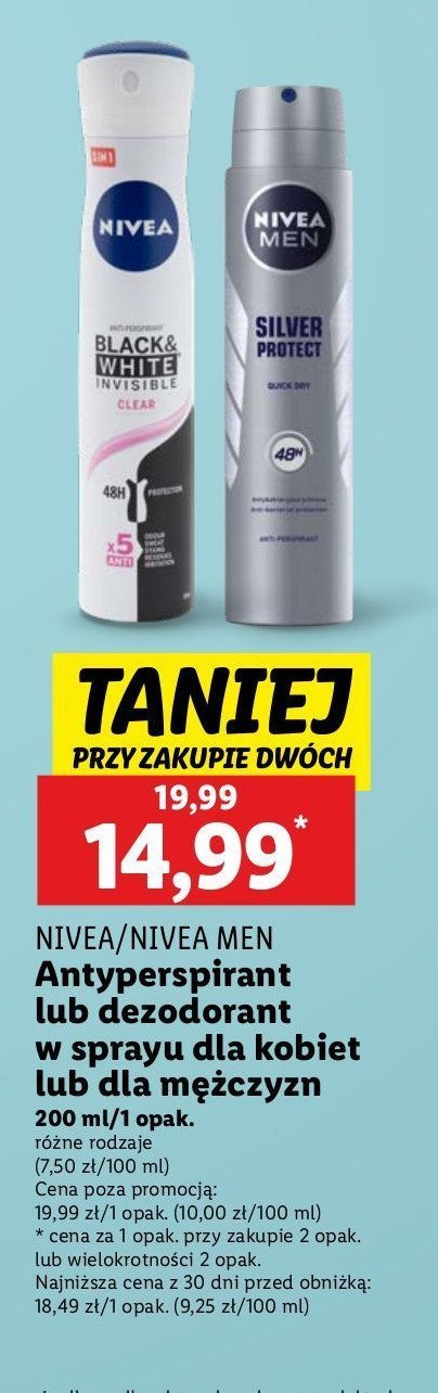 Antyperspirant dynamic power Nivea promocja
