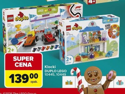 Klocki LEGO DUPLO 10445, 10449 promocja w Carrefour