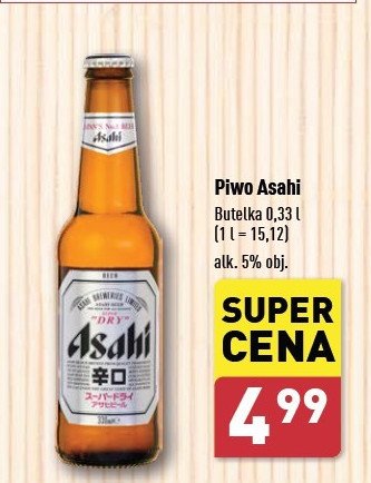 Piwo Asahi promocja