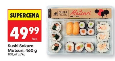 Sushi Sakura Matsuri promocja w Biedronka