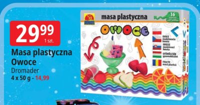 Masa plastyczna Owoce Dromader promocja w Leclerc