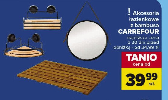 Koszyk bambusowy Carrefour promocja
