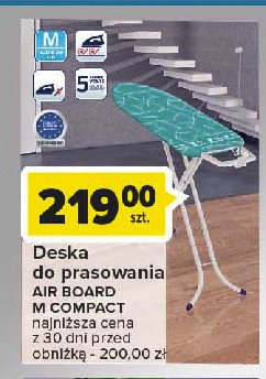 Deska do prasowania 72616 air board m compact plus nf Leifheit promocja