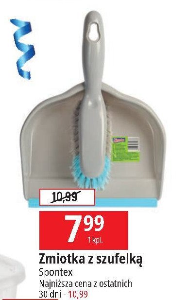 Zmiotka + szufelka standard Spontex promocja