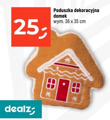 Poduszka dekoracyjna domek promocja w Dealz