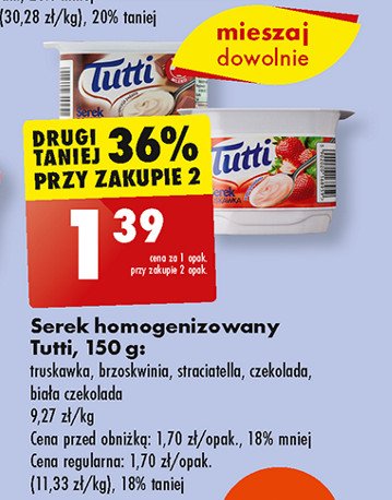 Serek brzoskwiniowy Tutti promocja