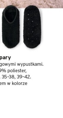 Skarpetokаpcie, 2 pary czarne promocja w Tchibo
