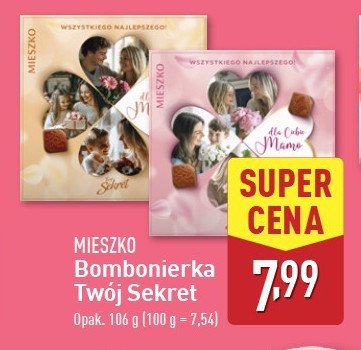 Bombonierka dla mamy Mieszko twój sekret promocja w Aldi