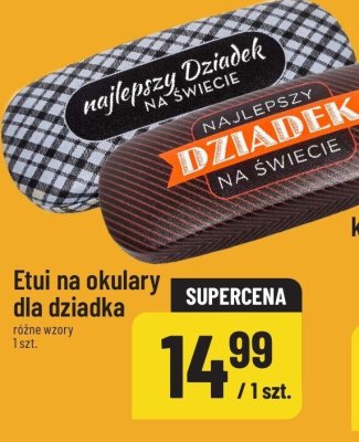 Etui na okulary dla dziadka różne wzory promocja w POLOmarket