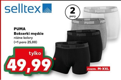 Bokserki PUMA Bokserki męskie różne kolory promocja w Kaufland