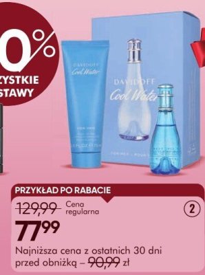 DAVIDOFF COOL WATER damska woda toaletowa promocja w Super-Pharm