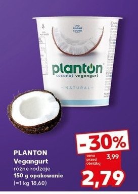 Jogurt naturalny Planton (żywność) promocja