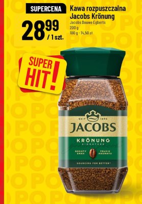 Kawa rozpuszczalna Jacobs Krönung promocja w POLOmarket