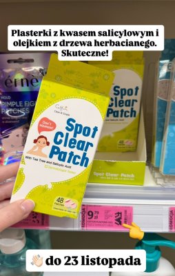 Plasterki z kwasem salicylowym i olejkiem z drzewa herbacianego 48 szt. promocja w Hebe