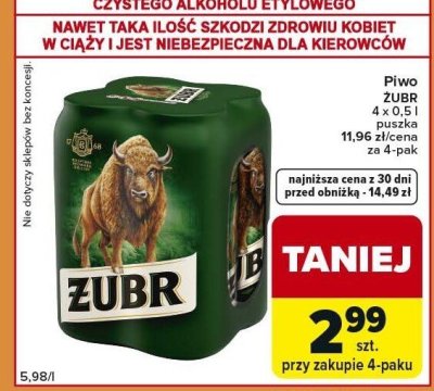 Piwo promocja w Carrefour Express