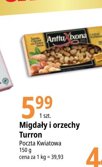 Migda艂y i orzechy ANTIUXIXONA promocja