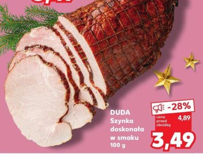 Szynka doskonała w smaku DUDA promocja w Kaufland