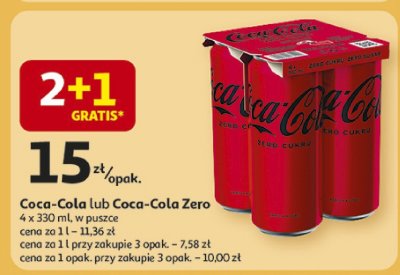 Cola promocja w Auchan