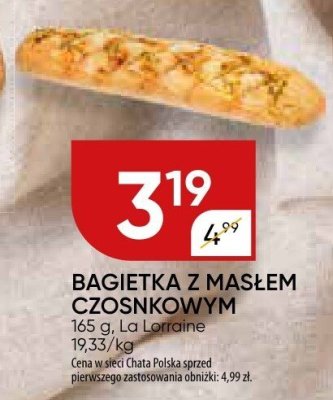 Bagietka promocja w Chata Polska