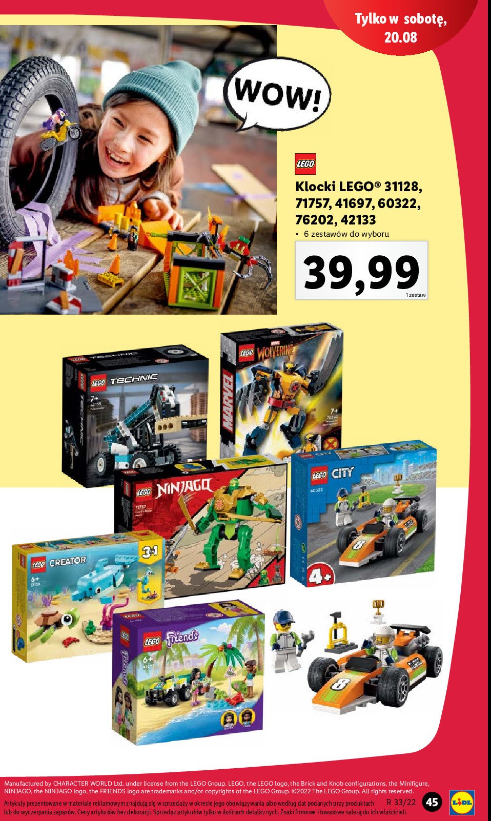 Klocki 71757 Lego ninjago promocje