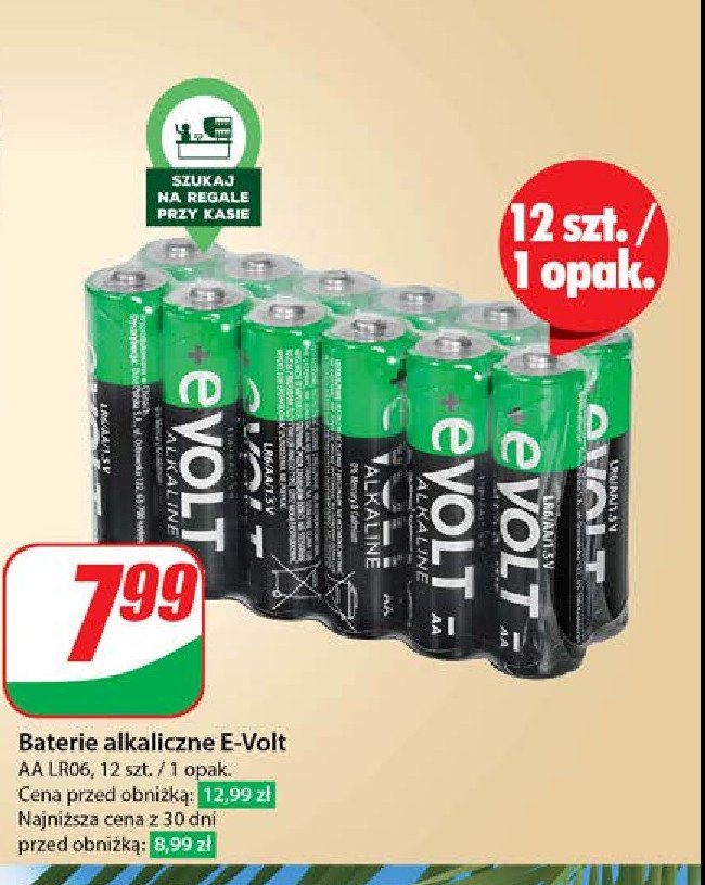 Baterie aa lr6 EVOLT promocja