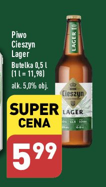 Piwo Cieszyn lager promocja