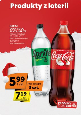 Napój Sprite wybrane rodzaje promocja w Euro Sklep