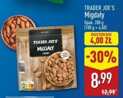 Migdały  promocja w Aldi