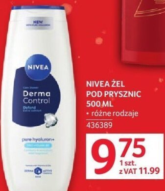 Żel pod prysznic NIVEA Derma Control promocja w Selgros