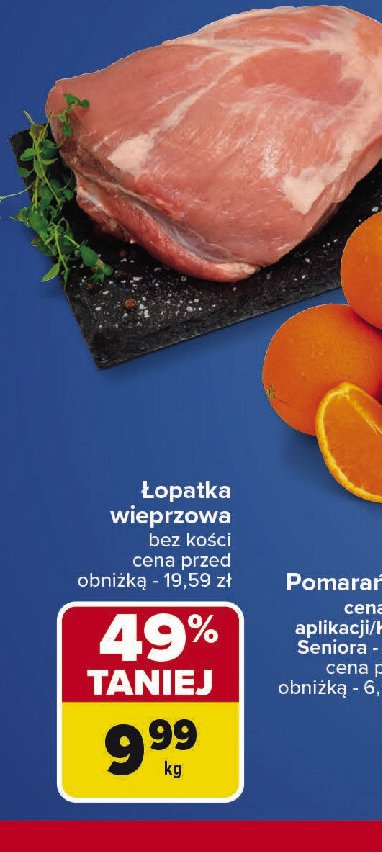 Łopatka wieprzowa promocja