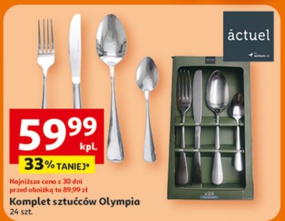 Komplet sztućców Olympia 24 szt. promocja w Auchan