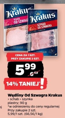 Szynka Od Szwagra promocja w Netto