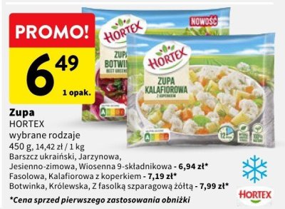 Zupa Hortex Kalafiorowa promocja w Intermarche