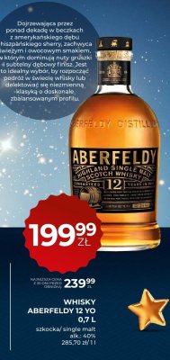 Whisky Aberfeldy 12 YO 0,7 l promocja w Duży Ben