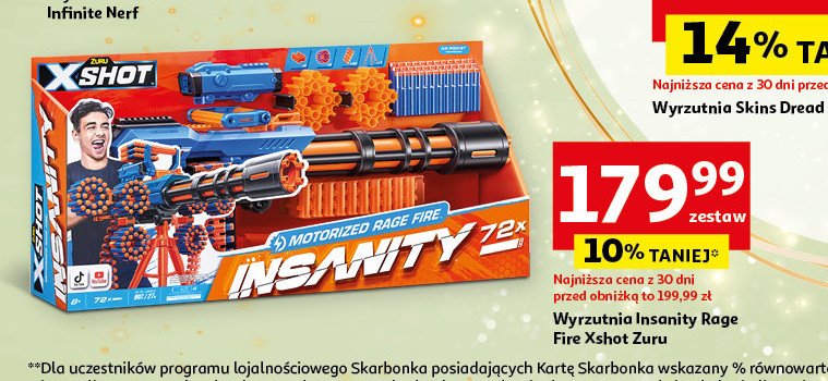 Wyrzutnia zuru Xshot promocja w Auchan