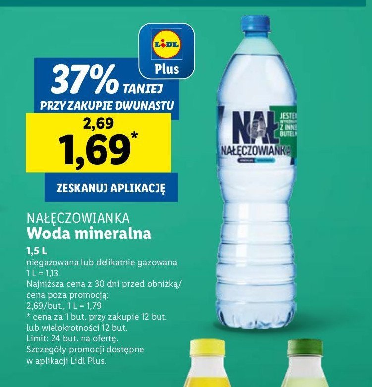 Woda niegazowana Nałęczowianka promocja