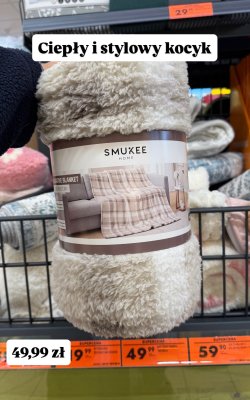Miękki koc promocja w Biedronka