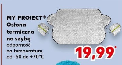 Osłona termiczna na szybę promocja w Kaufland