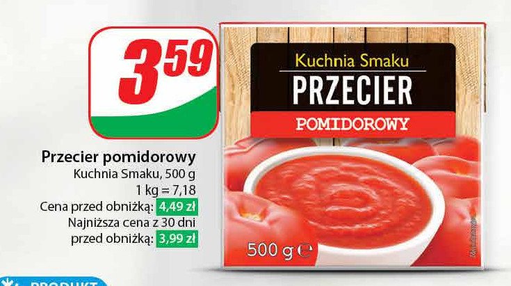 Przecier pomidorowy Kuchnia smaków promocja
