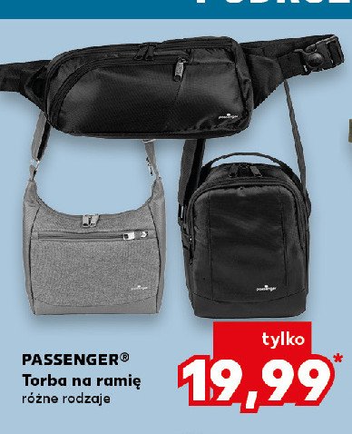 Torba na ramię 23 x 17.5 x 8 cm Passenger promocja w Kaufland