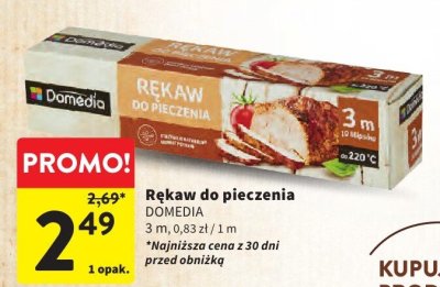 Rękaw do pieczenia DOMEDIA promocja w Intermarche