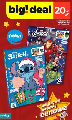 Kalendarz adwentowy Stitch promocja w Dealz