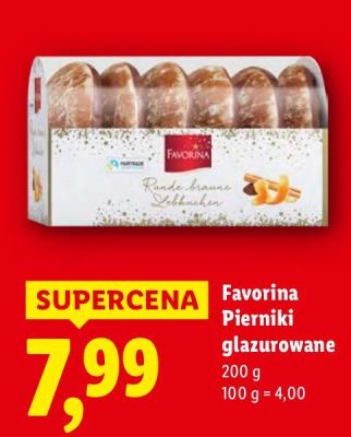 Pierniki glazurowane promocja w Lidl