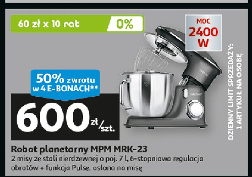 Robot planetarny mrk-23 Mpm product promocja w Auchan