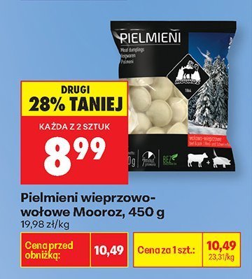 Pielmieni wieprzowo-wołowe Maoroz promocja w Biedronka
