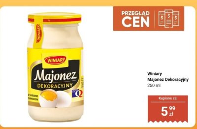 Majonez Dekoracyjny promocja w Biedronka