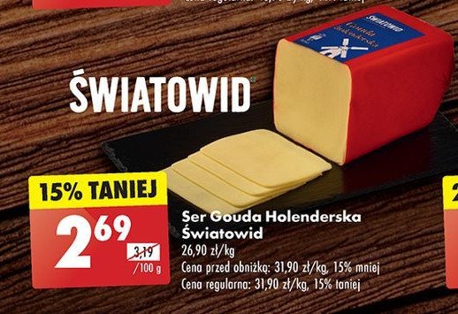 Ser gouda holenderska Światowid promocja