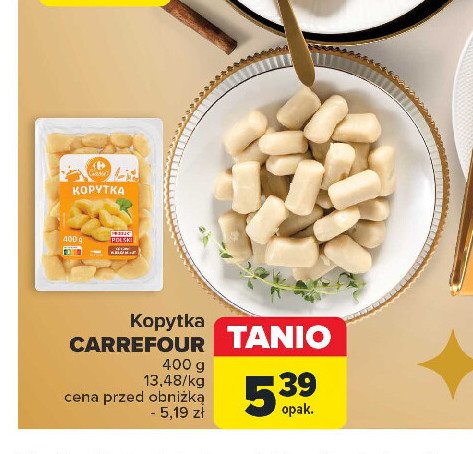 Kopytka Carrefour promocja w Carrefour Market