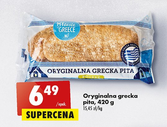 Pita grecka promocja